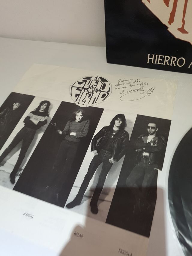 Vinilo LP El Sueño Eterno - Hierro a Fondo 1991