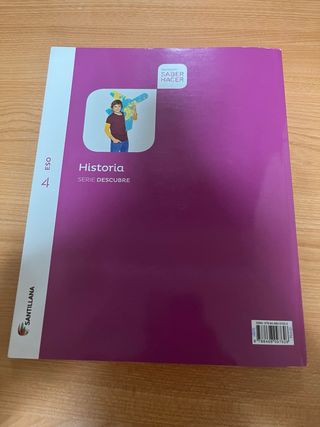 Libro Historia 4 ESO