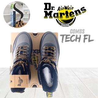 Botas Dr. Martens Combs Tech FL Hombre Gunmetal