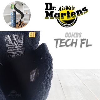 Botas Dr. Martens Combs Tech FL Hombre Gunmetal