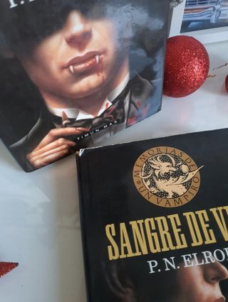 Lote 2 libros Sangre de vida y Lista sangrienta