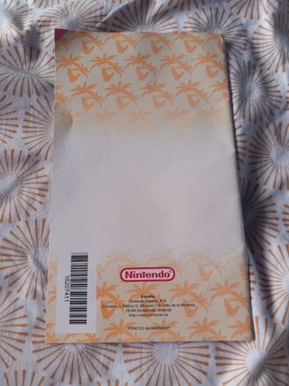 Manual Original Super Mario Sunshine, Game Cube