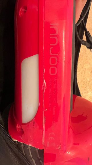 Hoverboard para reparar y mochila carrito con asa 