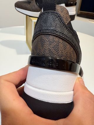Zapatillas Michael Kors Mujer Marrón/Negro