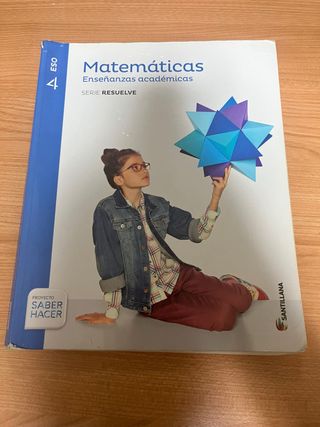 Libro Matemáticas 4 ESO
