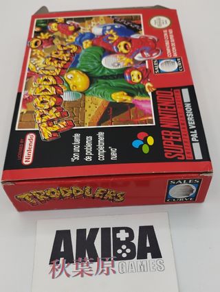 SN - Triddlers Super Nintendo PAL