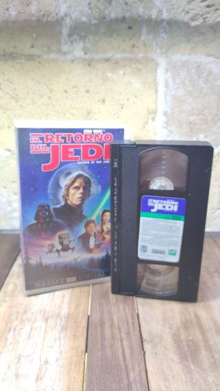 Star Wars El Retorno del Jedi VHS Español