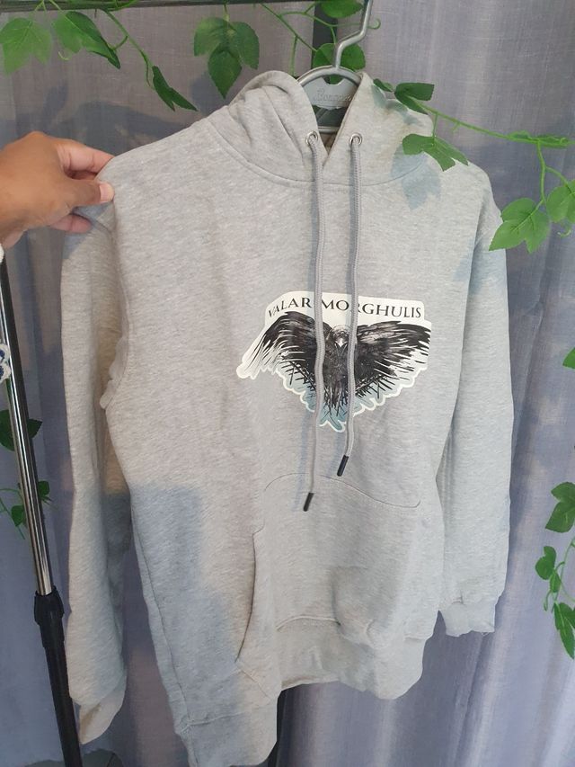 Felpa con stampa Valar Morghulis