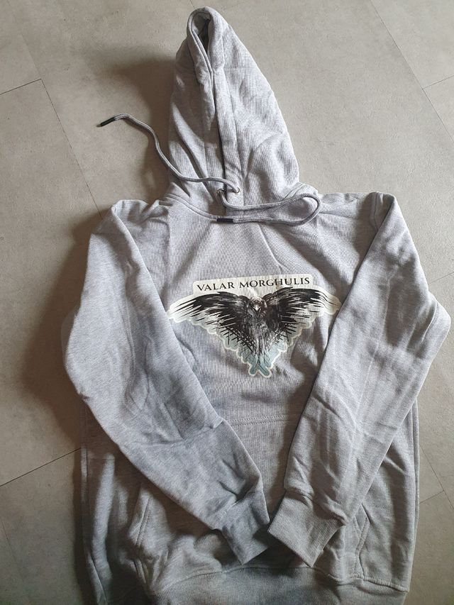 Felpa con stampa Valar Morghulis