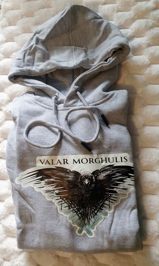 Felpa con stampa Valar Morghulis