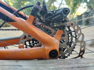 Bicicleta Enduro Giant Reign Naranja