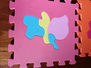 Suelo puzzle goma eva animales
