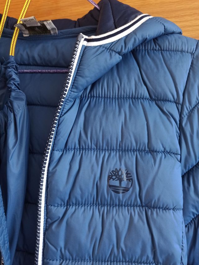 Cazadora acolchada Timberland T.10, talla justa