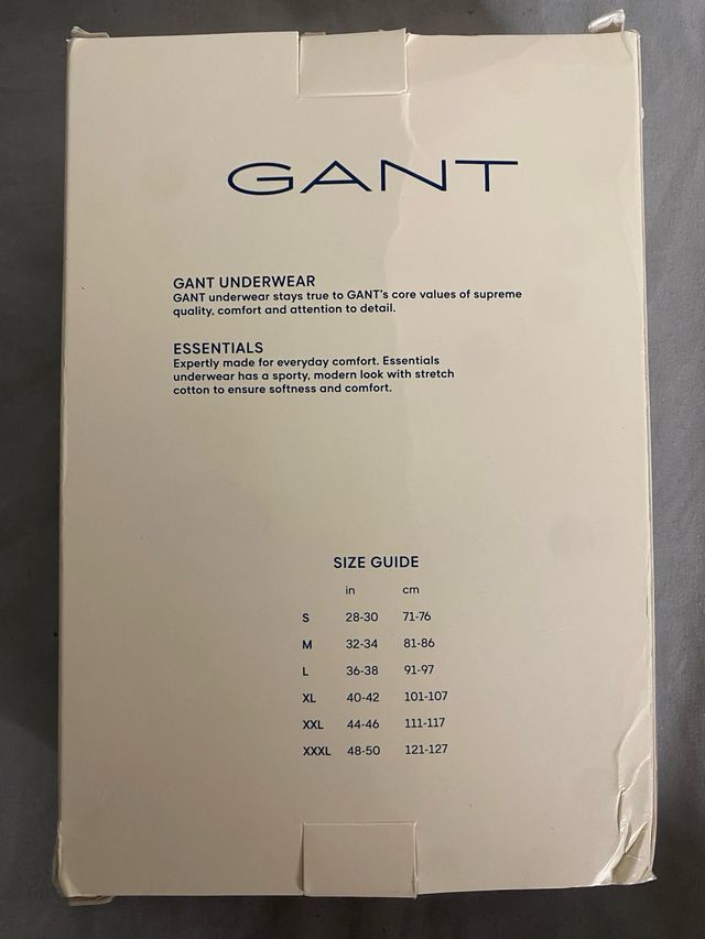 Pack 3 GANT Trunks Talla M - Nuevos