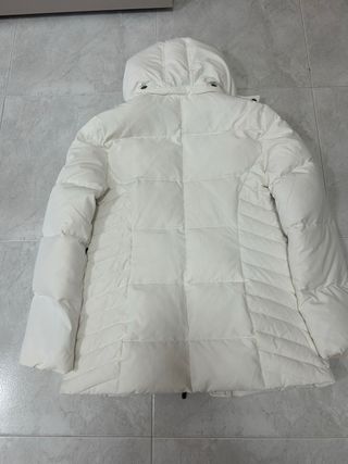Chaqueta de plumas blanca mujer