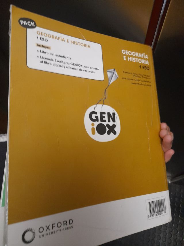 Geografía e Historia 1º ESO. Libro del estudian...