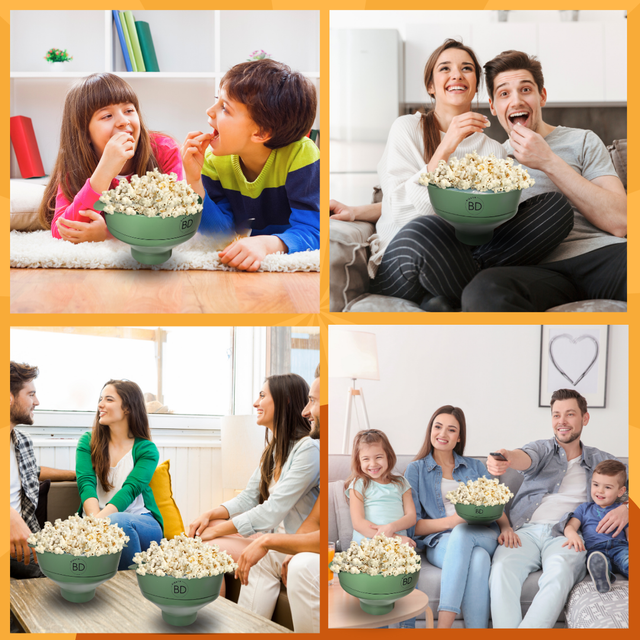 250 Cuencos Palomita Pop Corn  Silicona microondas