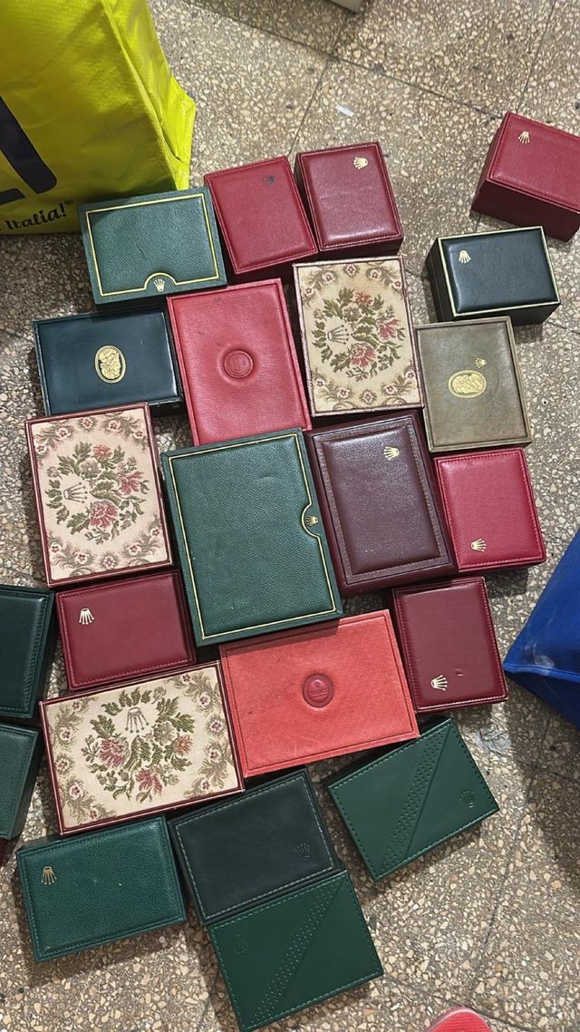 Rolex box vintage original.