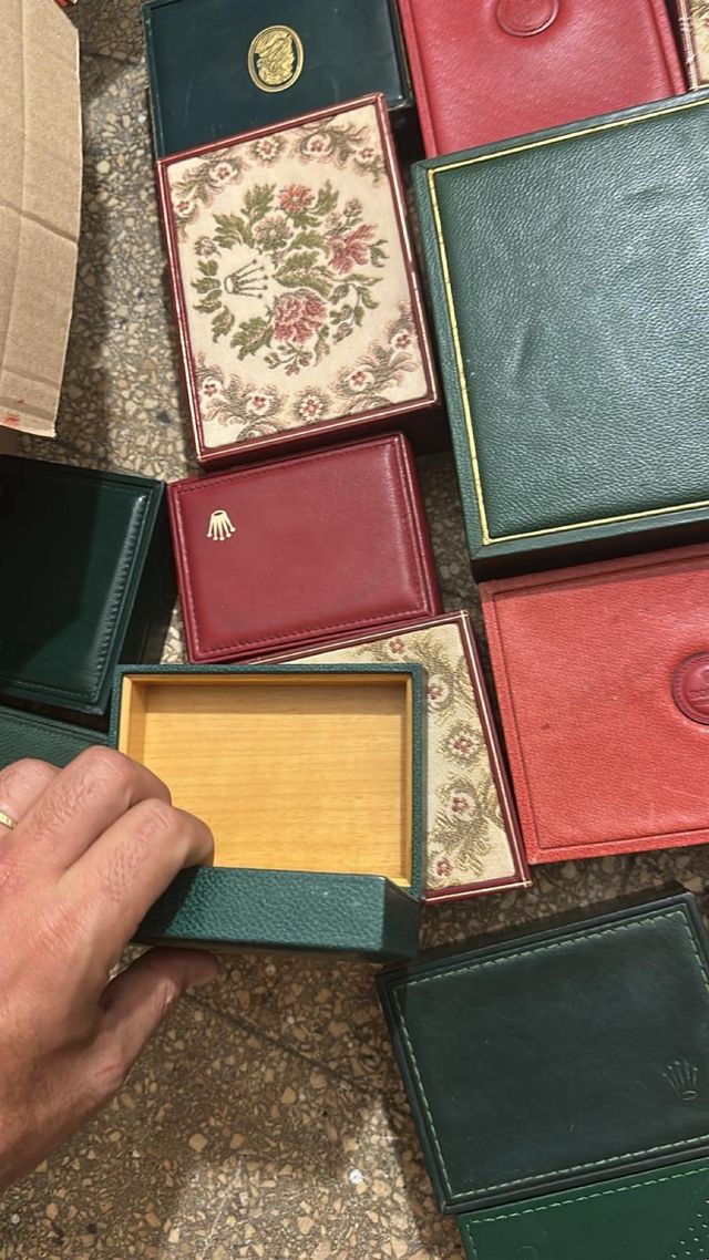 Rolex box vintage original.