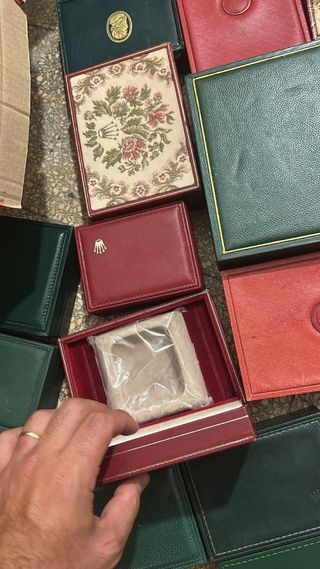 Rolex box vintage original.