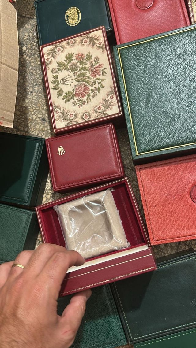 Rolex box vintage original.