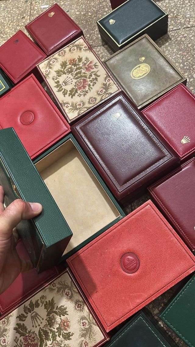 Rolex box vintage original.