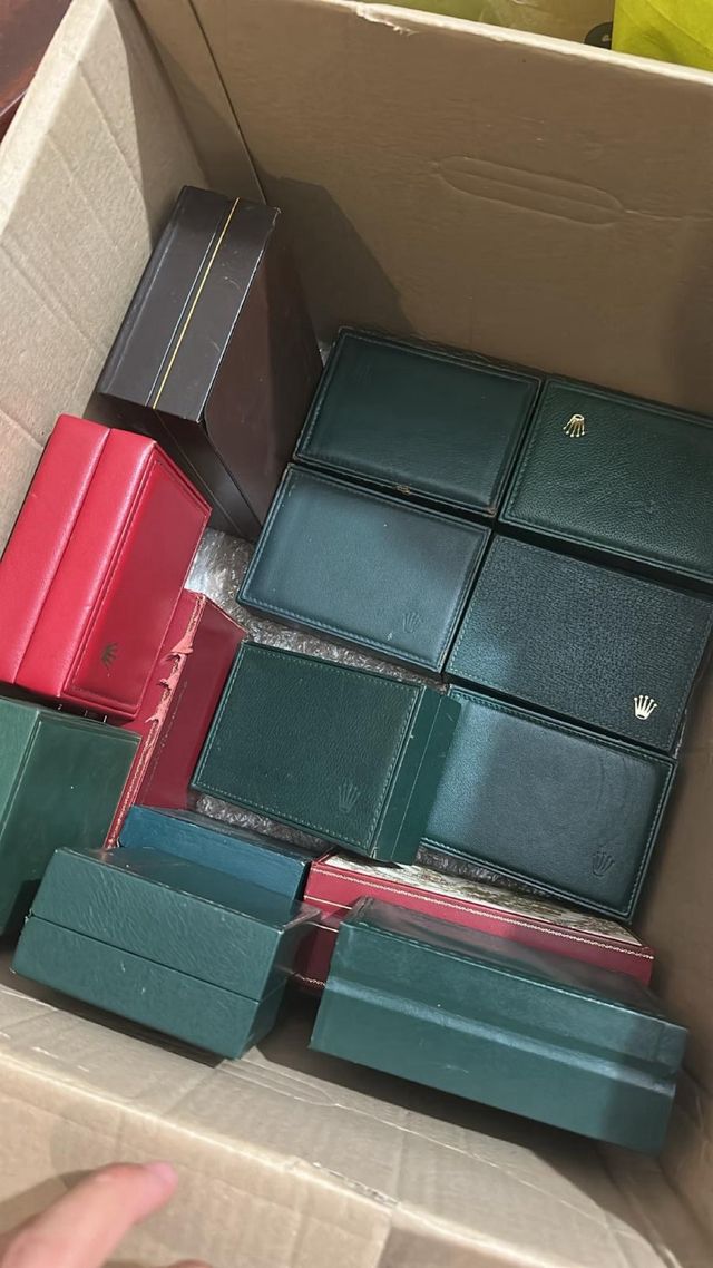 Rolex box vintage original.