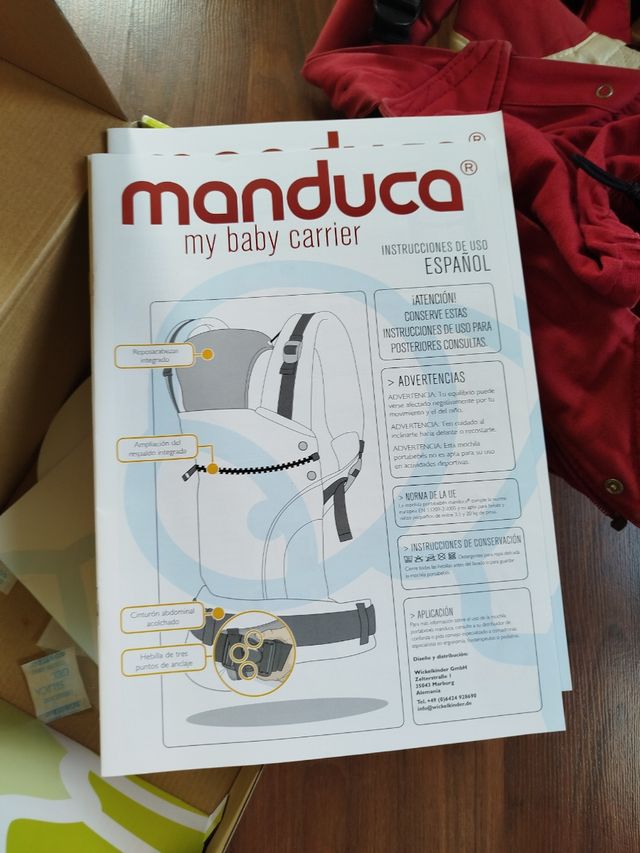 Mochila Portabebés Manduca