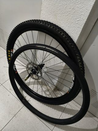 Rueda 29/700c para rodillo con cubierta