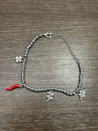 Lotto braccialetti argentati