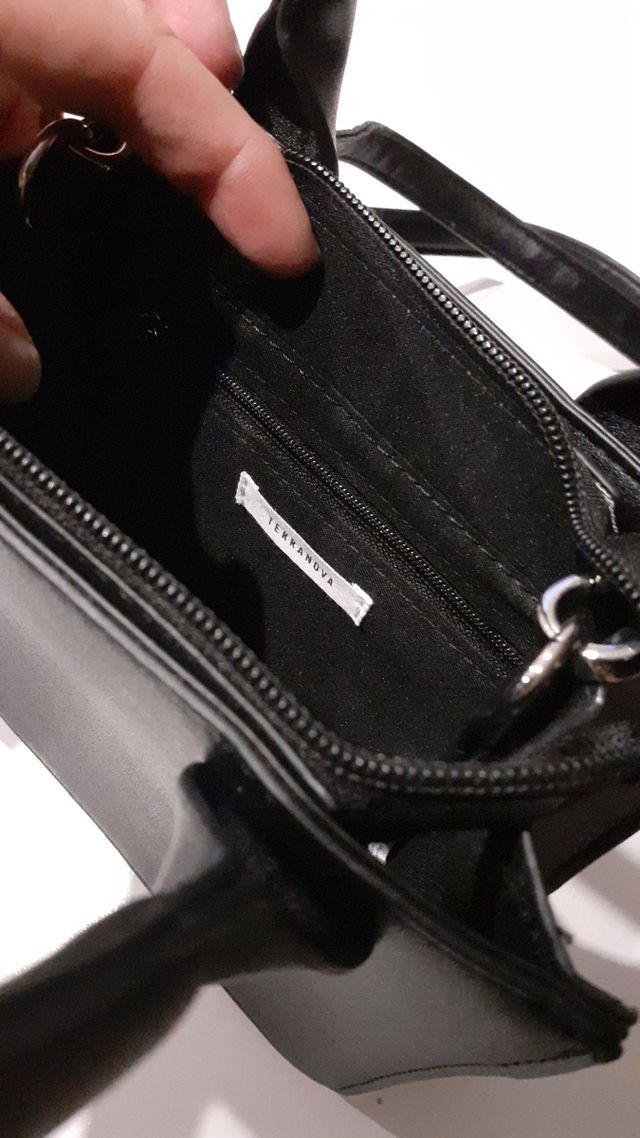 Borsetta Terranova nera 18x17 cm