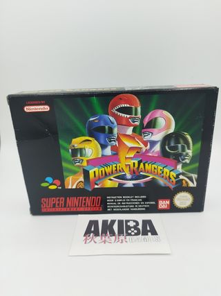 Mighty Morphin Power Rangers SNES