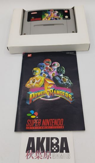 Mighty Morphin Power Rangers SNES