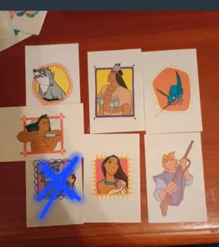 Pegatinas Disney Panini Años 90 Vintage