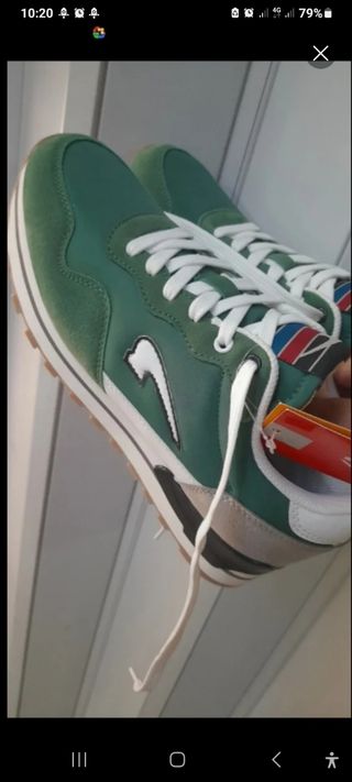 Sneakers Kronos Verdi/Bianche Taglia 40