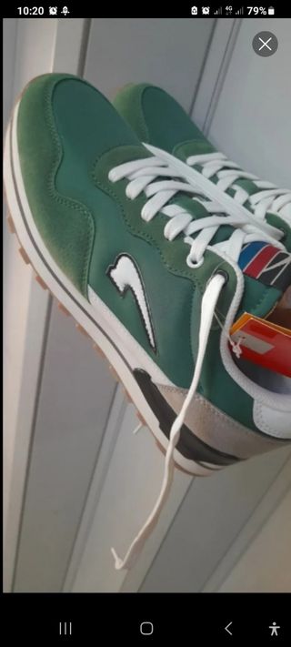 Sneakers Kronos Verdi/Bianche Taglia 40