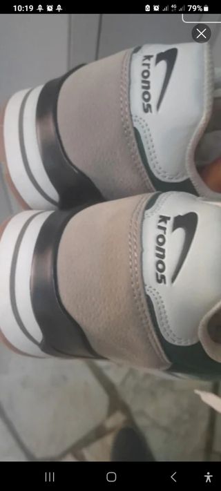 Sneakers Kronos Verdi/Bianche Taglia 40