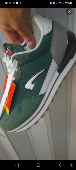 Sneakers Kronos Verdi/Bianche Taglia 40