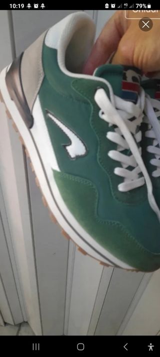 Sneakers Kronos Verdi/Bianche Taglia 40