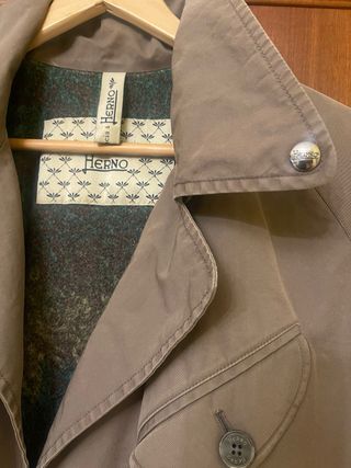 Gabardina Herno Beige 