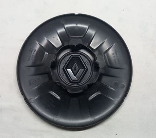 Tapacubos Renault Negro Plástico