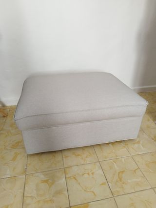 Puf Kivik Ikea gris