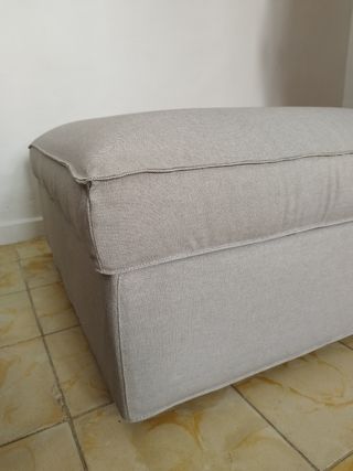 Puf Kivik Ikea gris