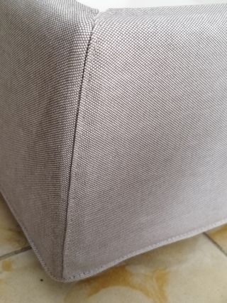 Puf Kivik Ikea gris