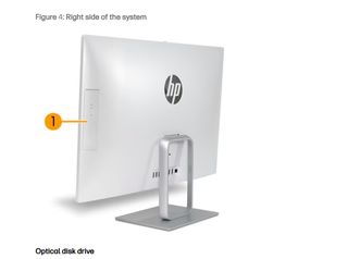 HP Pavilion 27-r050ns All-in-One Plata