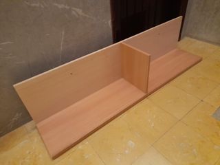Estantería modular con dos divisiones