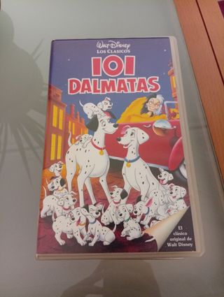 101 Dálmatas VHS Disney Clásicos Español