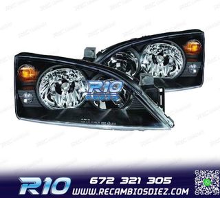 FAROS FORD MONDEO 01-07 FONDO NEGRO