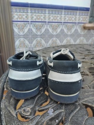 Zapatos náuticos azules Talla 40