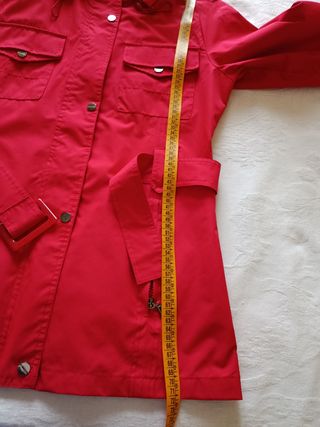 Parka roja con capucha BEYOND WOMAN Talla L